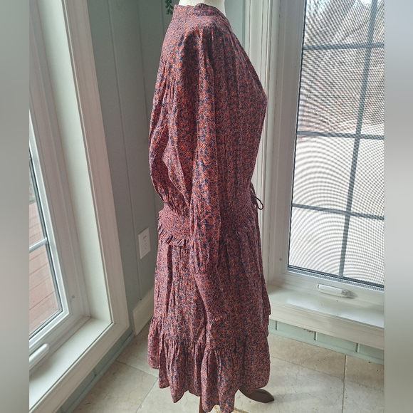 Rebecca Minkoff Chloe Floral Smocked Dress - Picture 4 of 7